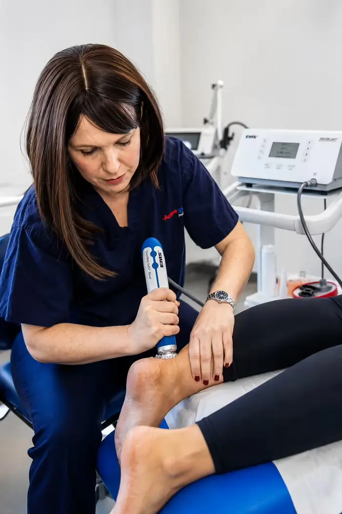 Extracorporeal shockwave therapy at Active Step, Fareham
