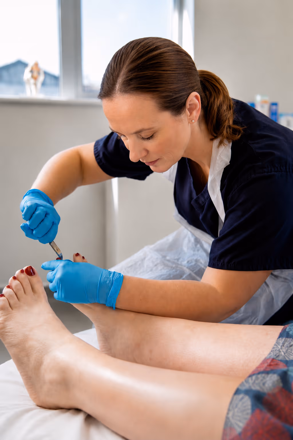 Ingrown toenail treatment and nail surgery at Active Step podiatry clinic in Fareham