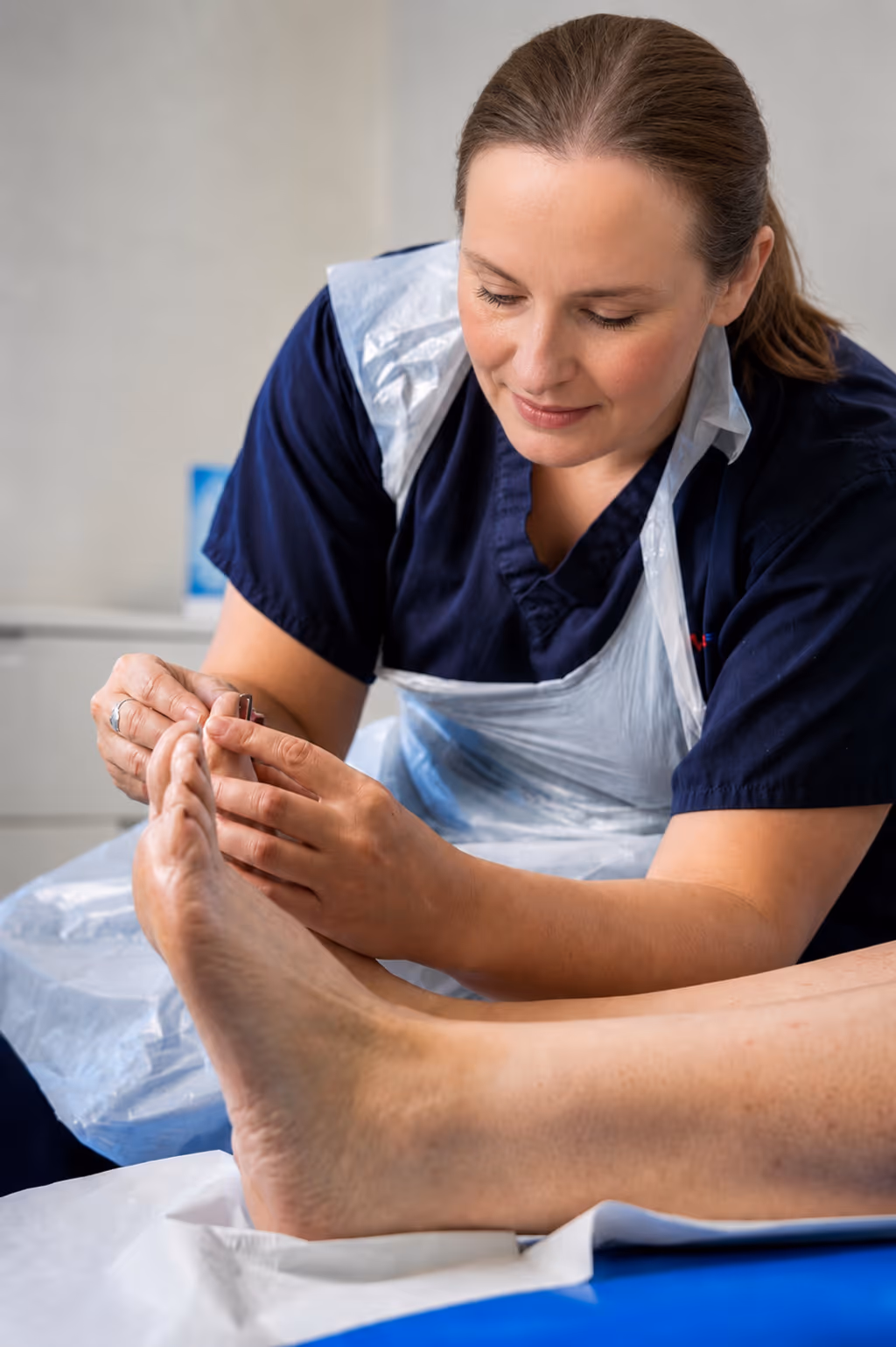 Thickened toenail treatment at Active Step podiatry clinic in Fareham, Hampshire